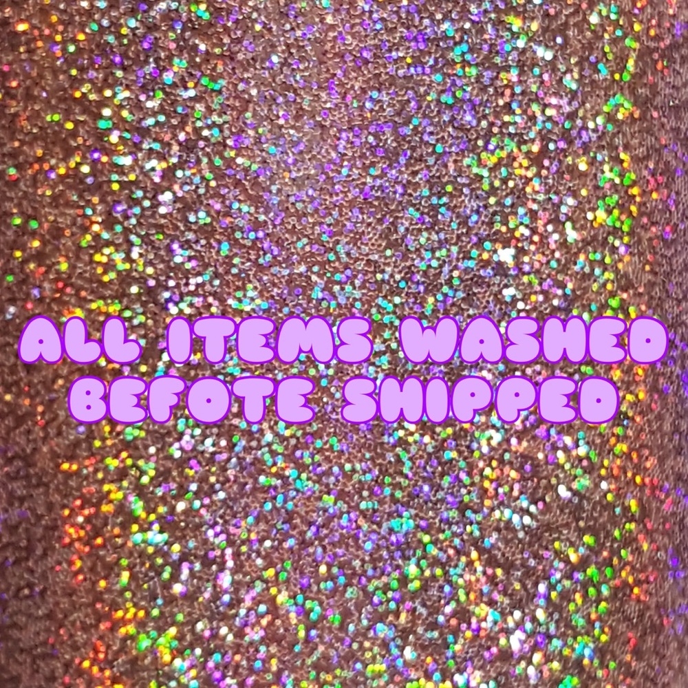 ALL ITEMS WASHED BEFORE SHIPPED